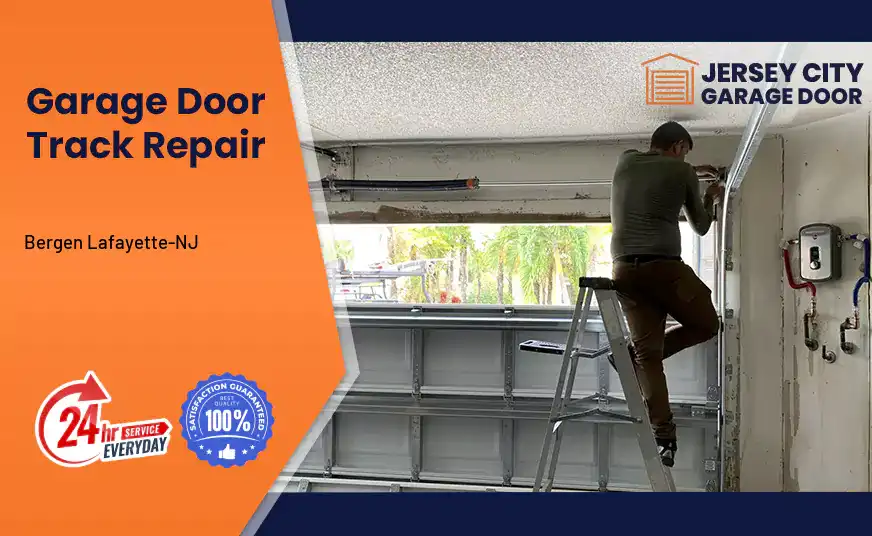 Garage Door Track Repair Bergen Lafayette-NJ