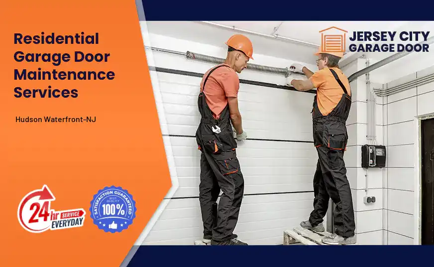 Residential Garage Door Maintenance Services Hudson Waterfront-NJ