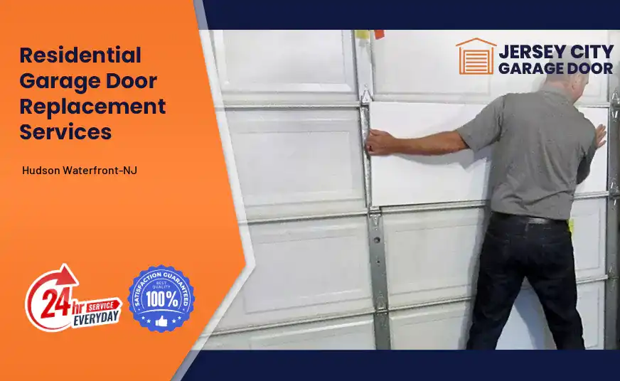 Residential Garage Door Replacement Services Hudson Waterfront-NJ