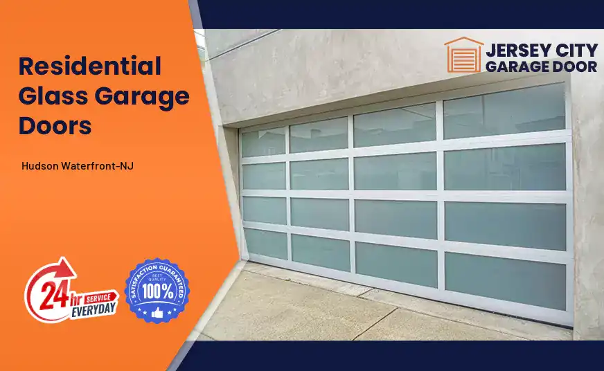 Residential Glass Garage Doors Hudson Waterfront-NJ