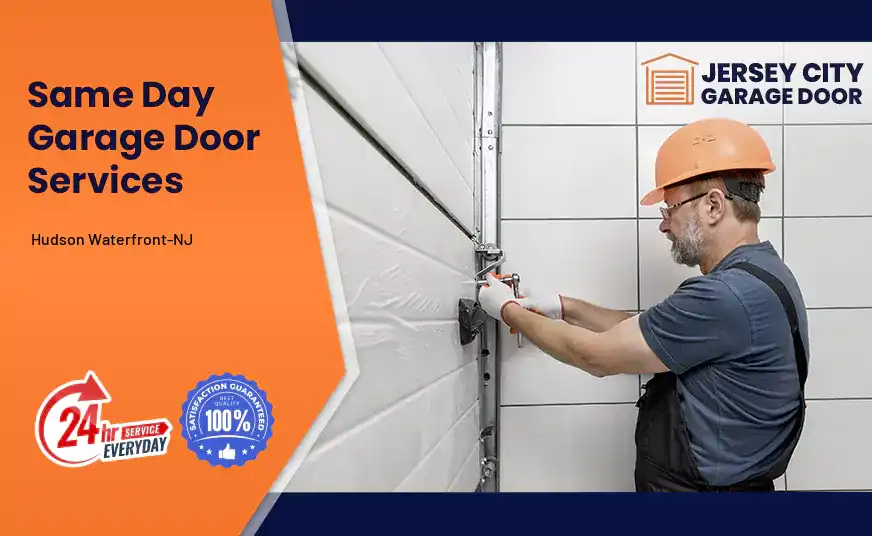 Same Day Garage Door Services Hudson Waterfront-NJ