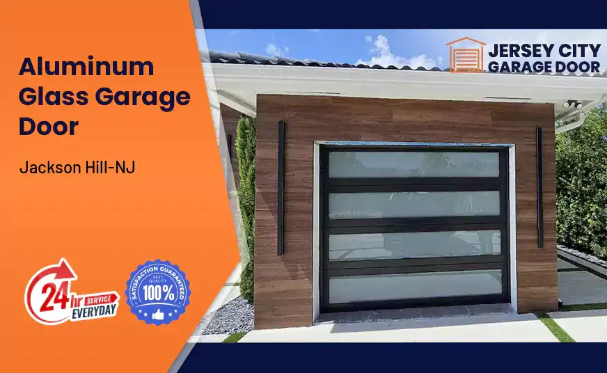 Aluminum Glass Garage Door Jackson Hill-NJ
