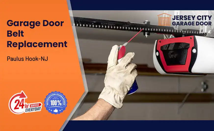 Garage Door Belt Replacement Paulus Hook-NJ