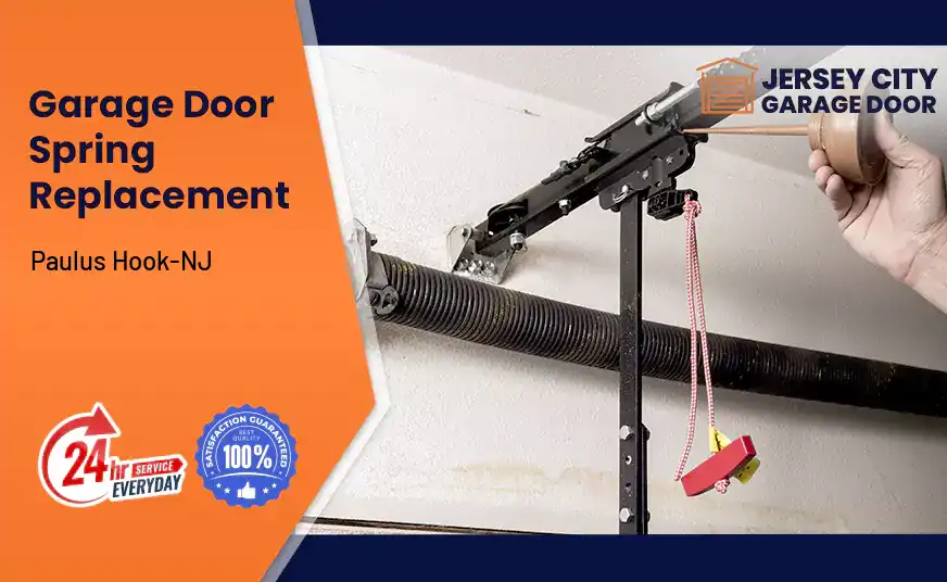 Garage Door Spring Replacement Paulus Hook-NJ