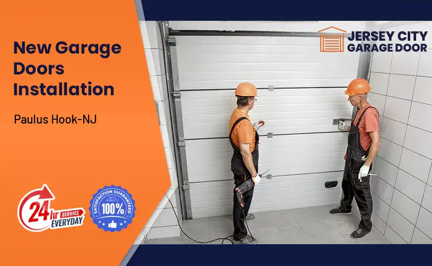 New Garage Doors Installation Paulus Hook-NJ