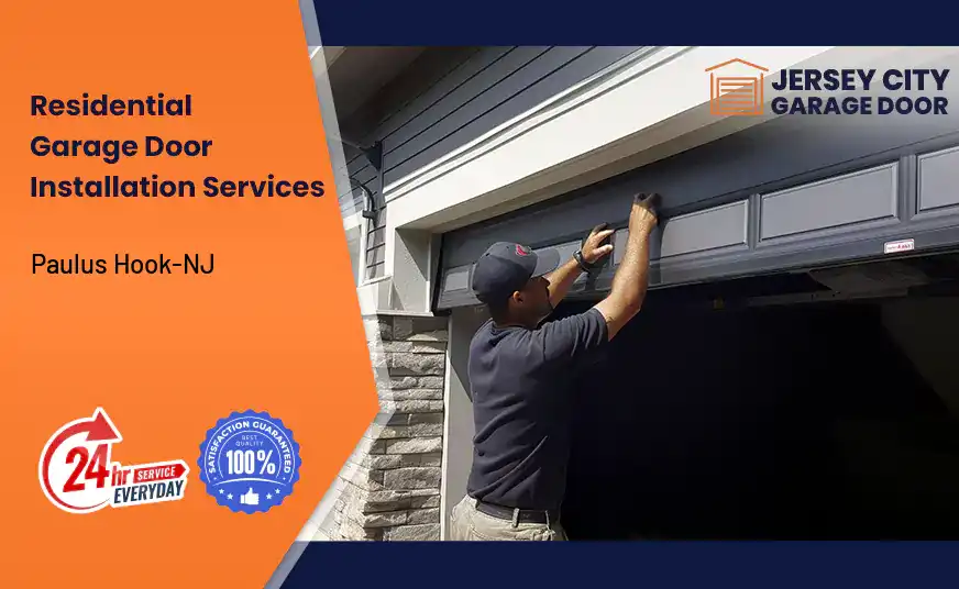 Residential Garage Door Installation Services Paulus Hook-NJ